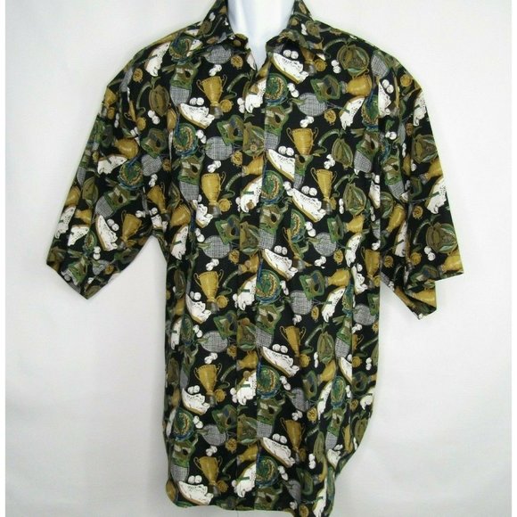 Vintage Tango By Max Raab Men's Short Sleeves Buttons Up Shirt Size XL Hawaiian - Picture 2 of 8